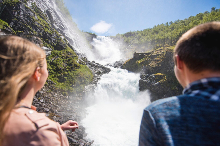 Bergen: Nærøyfjord-Bootsfahrt & Flåmbahn nach Oslo