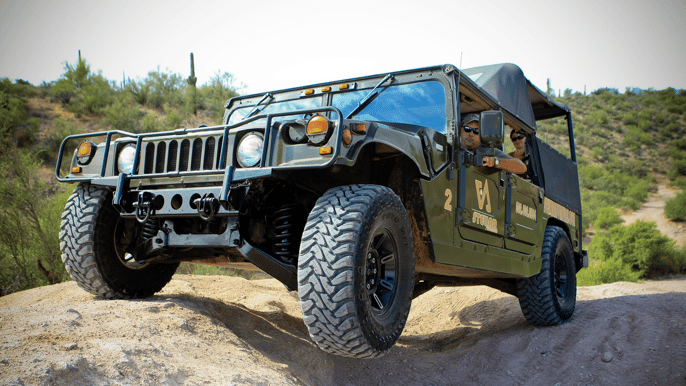 4hour offroad h1 hummer tour in tonto national forest