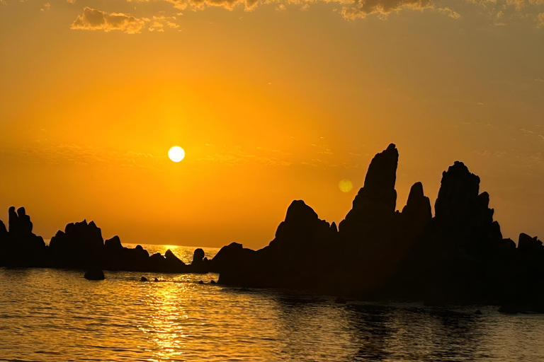 Ajaccio : Sunset seascape at the Sanguinaires