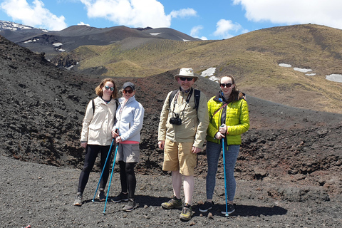 Catania: Excursión a pie por el Etna 2000 m y las Gargantas de Alcántara, recogida