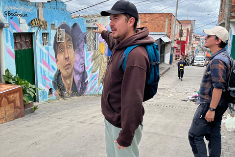 玻利瓦尔城区缆车、游览和涂鸦工作坊玻利瓦尔城区缆车、游览和涂鸦工坊