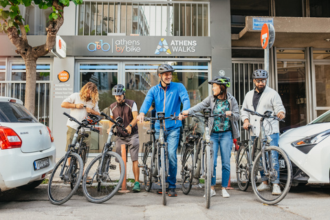 Athens: Morning Bike Tour Athens: 3-Hour Morning Bike Tour