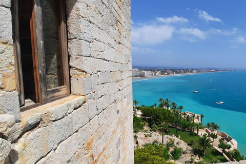 From Valencia: Day trip to Peniscola, (City, Castle & Beach) Discover Peñiscola in Van