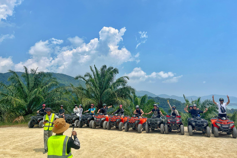 Desde Phuket: Rutas panorámicas en quad con vistas a Karon y Patong1,5 horas en coche