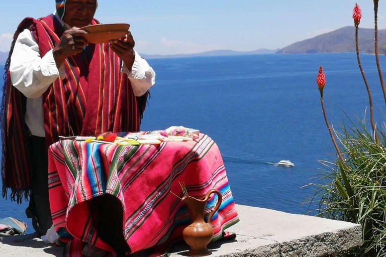 Katamaran på Titicacasjön och besök på Isla del Sol