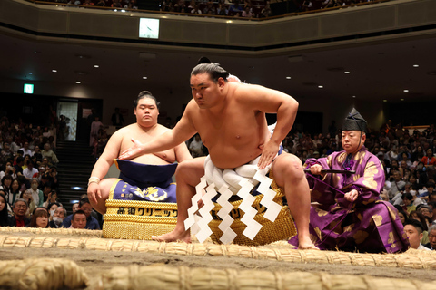 Tickets für das Osaka-Sumo-Turnier mit englischsprachigem Experten-GuideReservierter Sitzplatz D