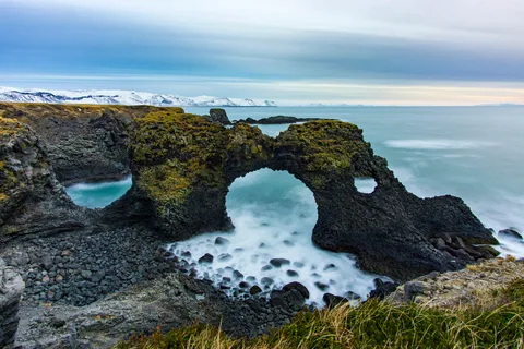 Snæfellsnes schiereiland & Vatnshellir lavagrot - privétour