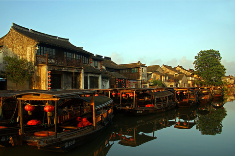 Hangzhou: Wuzhen and Xitang Private Day Trip with Pickup Option 3 Hangzhou: Wuzhen East Zha + Nanxun Night View