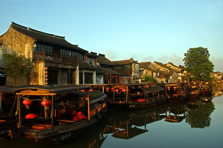 Hangzhou: Wuzhen and Xitang Private Day Trip with Pickup Option 3 Hangzhou: Wuzhen East Zha + Nanxun Night View