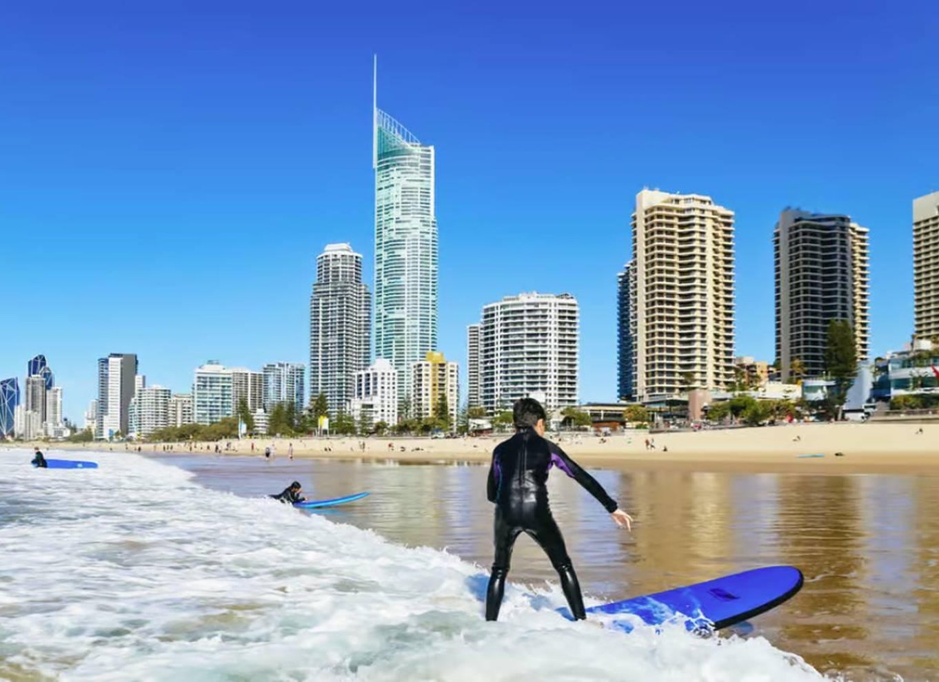 Surfers Paradise: 2 timers surfeoplevelse på Gold Coast