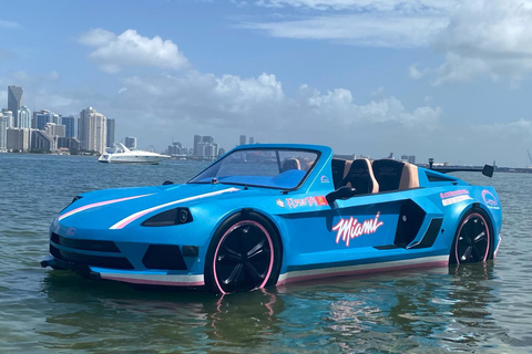 Adrenaline Rush in Miami: JetCar Unique private Experience 1 Adult without Gas and Marina Fees