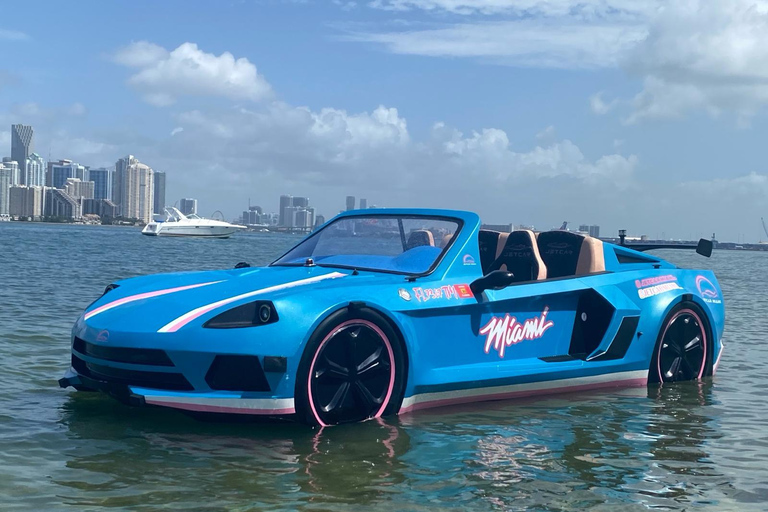 Adrenalina em Miami: Experiência particular única com JetCar1 adulto sem taxas de gás e de marina