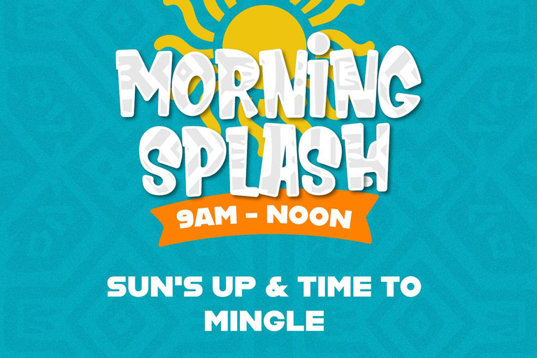 Poko Loko Floating bar: Morning Splash Montego Bay