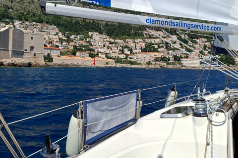 دوبروفنيك - جولة خاصة لمدة نصف يوم بالقارب الشراعي إلى جزر إلافيتي