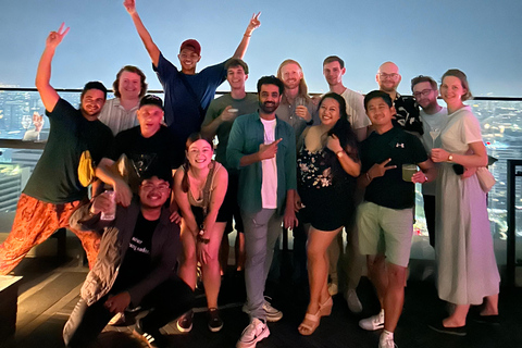 Jakarta: avondwandeltour met snacks en dinerJakarta: nachtelijke wandeltour met snacks en diner