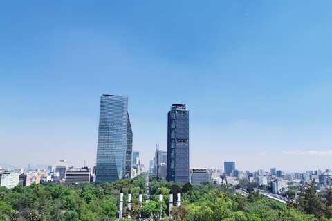 Biking tour: From Chapultepec to Downtown