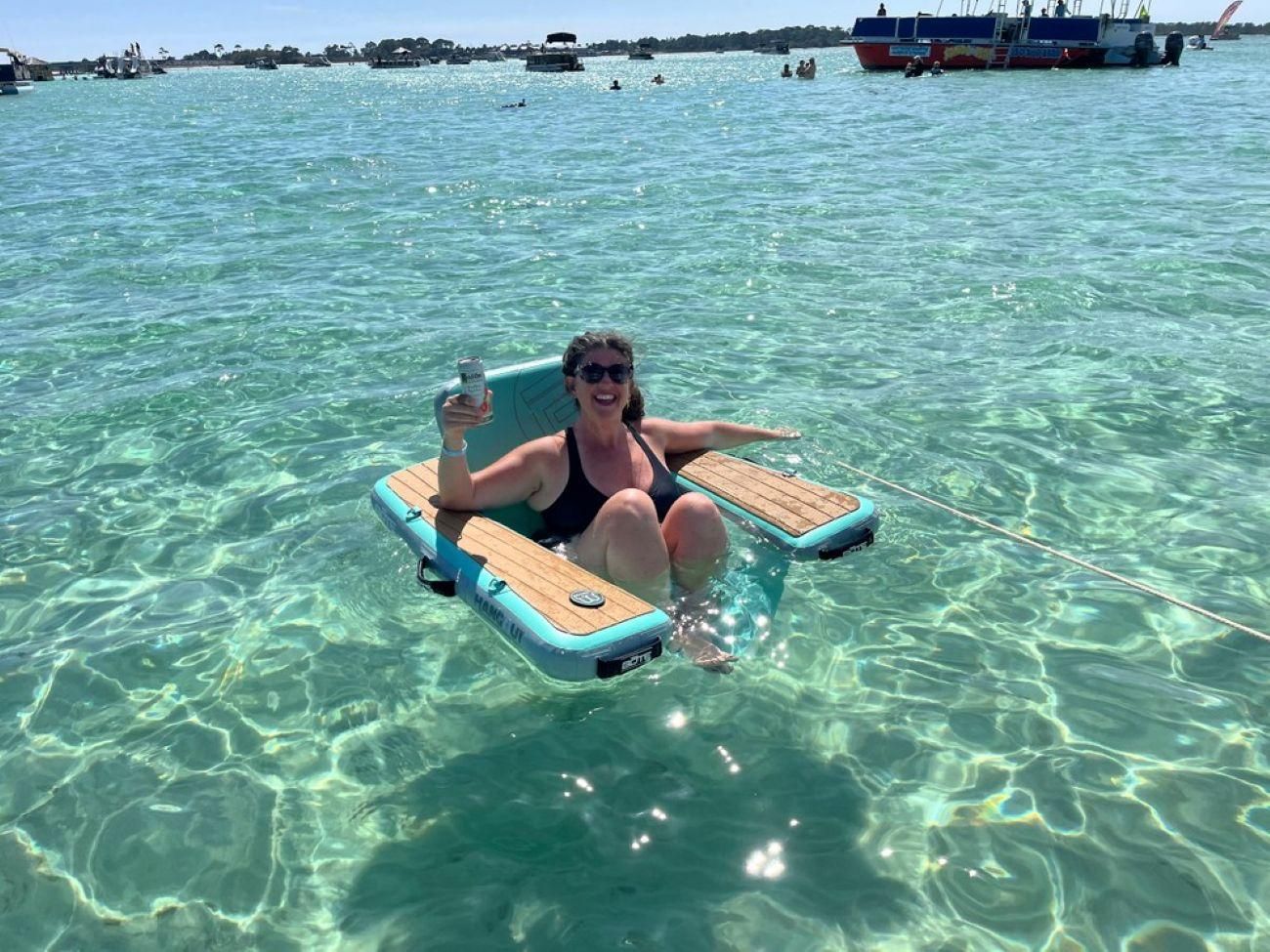 Destin: Crab Island Boat Adventure mit Cruise Destin Bay