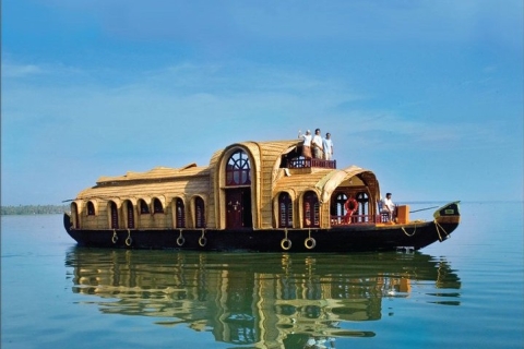 Casa barco en Kerala: lago VembanadOpción estándar
