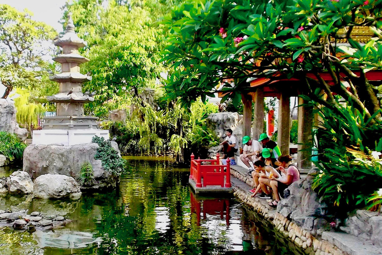 Bangkok - Thailändsk kultur Thailändsk kultur och lokalliv guidad tur på cykel