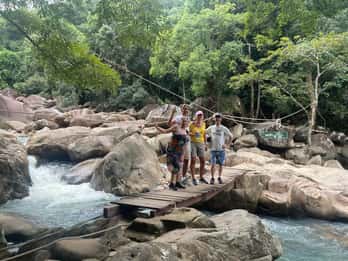 Nha Trang: Half-Day Group Tour of Ba Ho Waterfall by Car