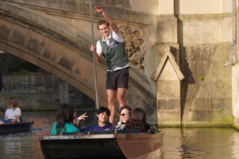Cambridge English Punting Tour Cambridge Shared English Punting Tour