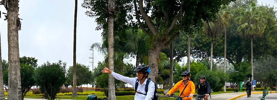 Lima : visite guidée à vélo de Miraflores et Barranco
