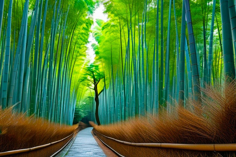 From Osaka: Arashiyama, Fushimi Inari & Katsuo-ji Day Tour