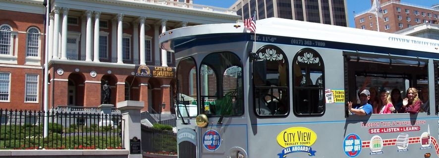 Boston: Hop-On, Hop-Off Trolley Ticket