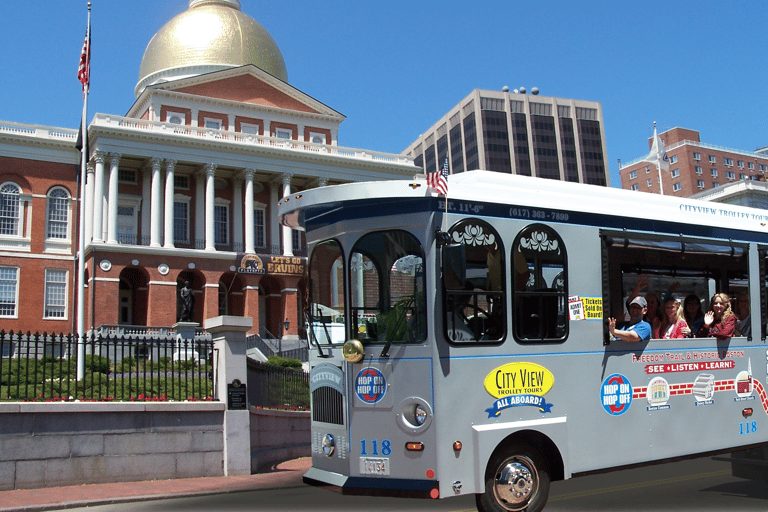 Boston: Hop-On, Hop-Off Trolley Ticket 1-Day Hop-On, Hop-Off Trolley Ticket