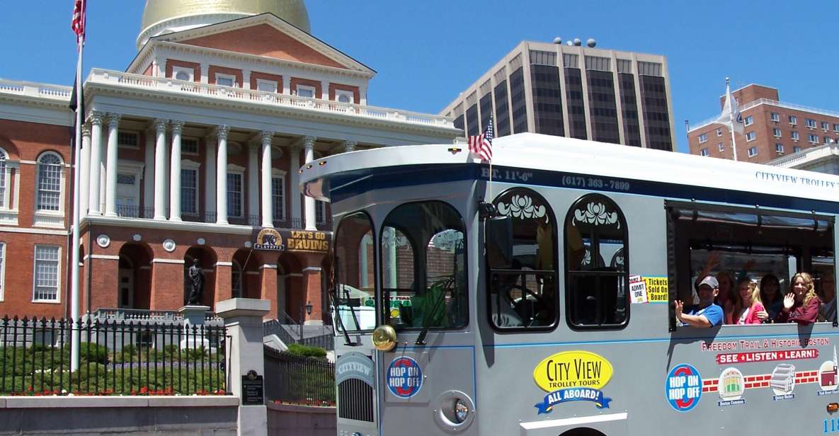 Boston: 1-Day Hop-On, Hop-Off Trolley Ticket