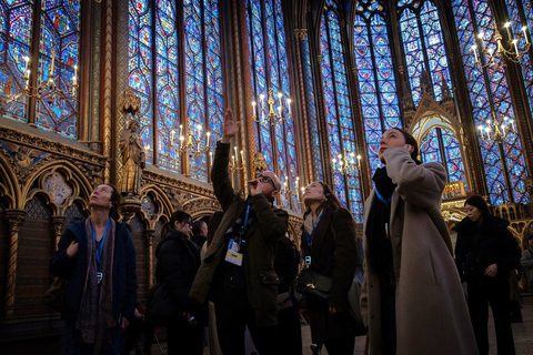 Paris: Sainte-Chapelle, Conciergerie, Notre Dame Guided Tour Group Tour in English