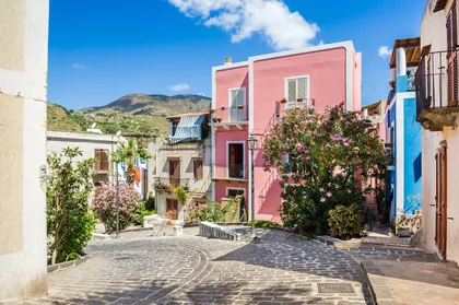 Da Tropea: Lipari Panarea Stromboli bei Nacht