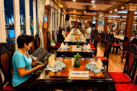 Ho Chi Minh City: Saigon River Dinner & Night Cruise Dinner On Cruise Without Hotel Transfer