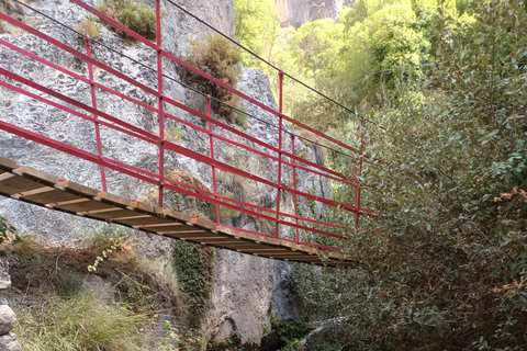 ANDALUCIA : EL PUENTE COLGANTE MÁS LARGO