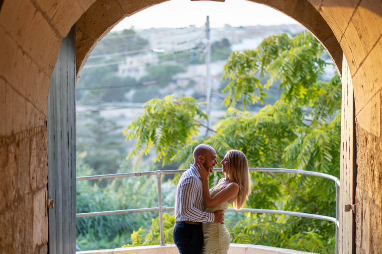 Privat fotosession för par och familjer på Malta