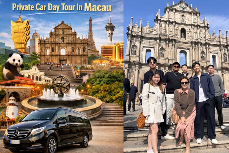 Macau Day Tour: Explore Three Major Islands by Car and Walk