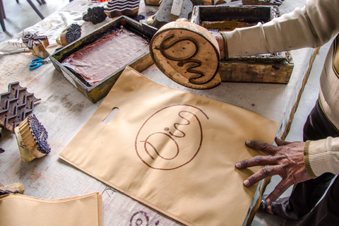 Jaipur: Natürliches Färben, Blockdruck, Tie &amp; Dye Workshop