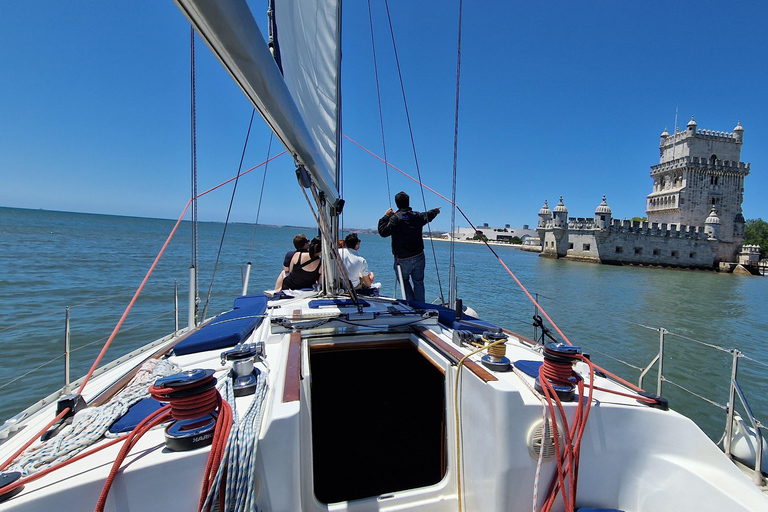 Lisbon: Yacht Sailing Tour With Portuguese Wine and History 2h Private - Lisbon Yacht Sailing Tour With History