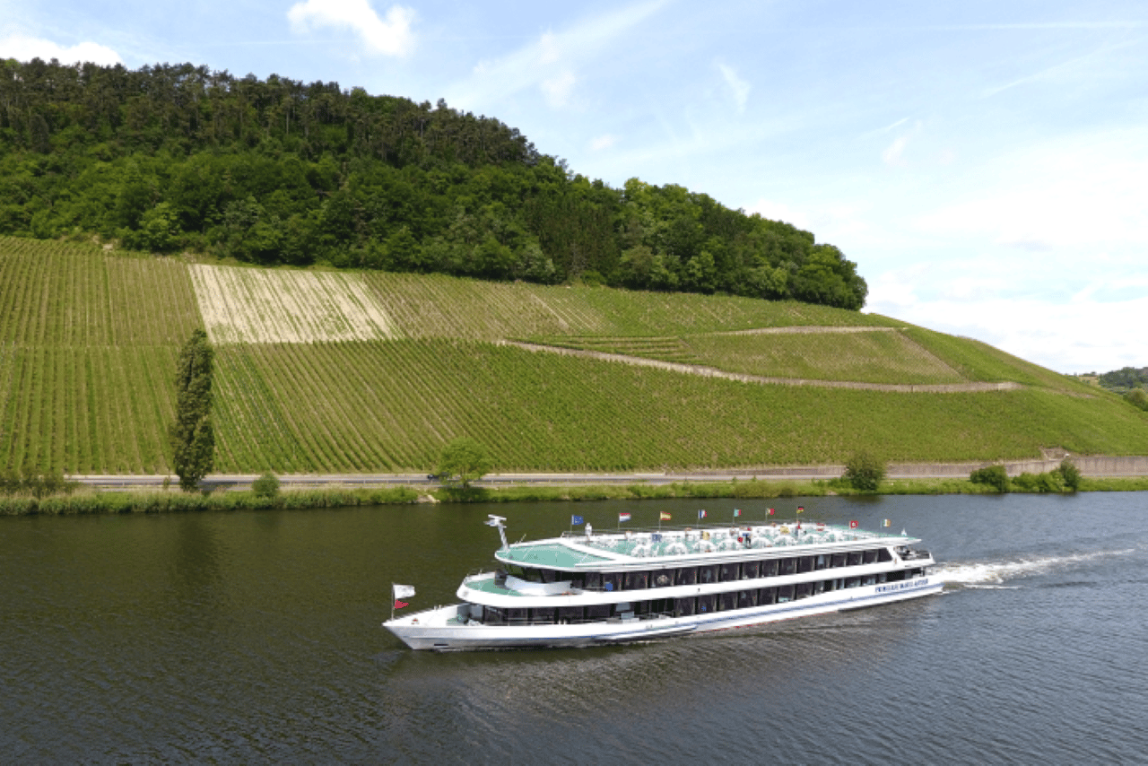 Remich: Ticket für eine Flussfahrt auf der Mosel nach Schengen