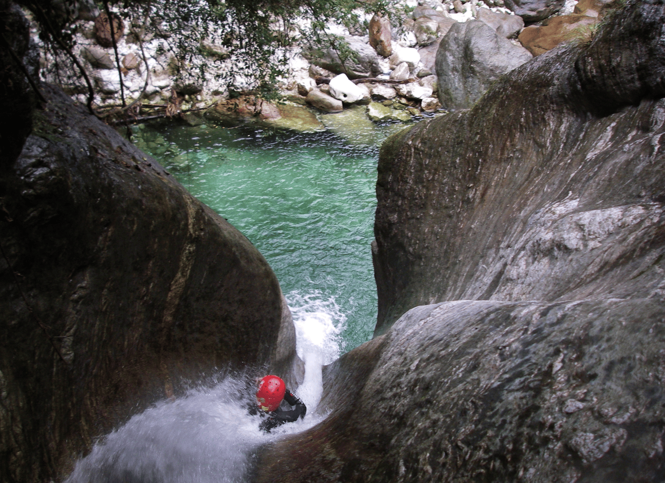 Toscana: Dagsudflugt med canyoning-eventyr