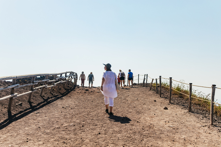 Desde Nápoles: Excursión de medio día con todo incluido al Monte VesubioDesde los hoteles de Nápoles