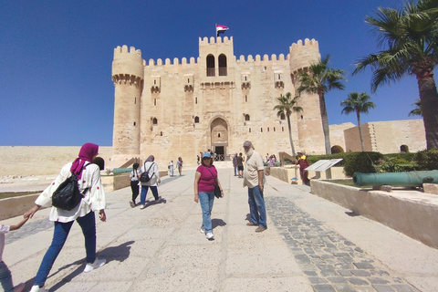 Alexandria the Mediterranean history from Cairo by Car Private Tour Without Lunch and Tickets