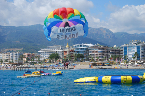 Schwebe über Alanya: Das ultimative Parasailing-Abenteuer!Für Einzel