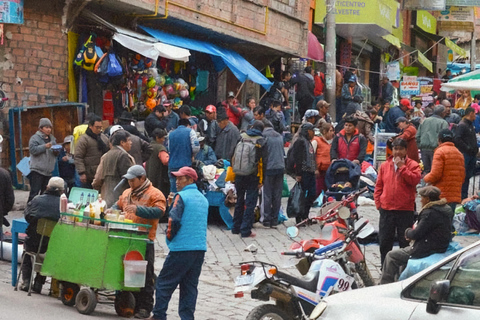 Visite à pied non esthétique La Paz, Bolivie