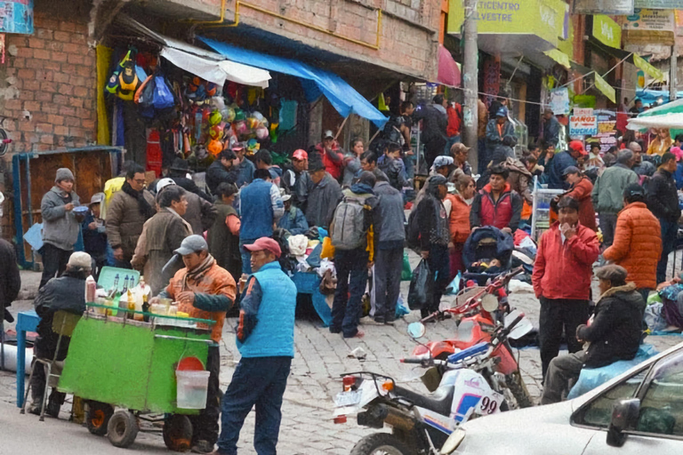 Tour non estetico a piedi La Paz, Bolivia