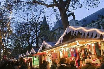 パリ：サンジェルマン デ プレのクリスマス グルメ ツアー