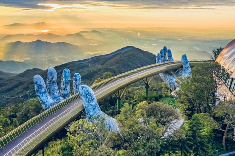 Excursão particular à Montanha de Mármore e à Ponte Dourada - Ba Na Hills