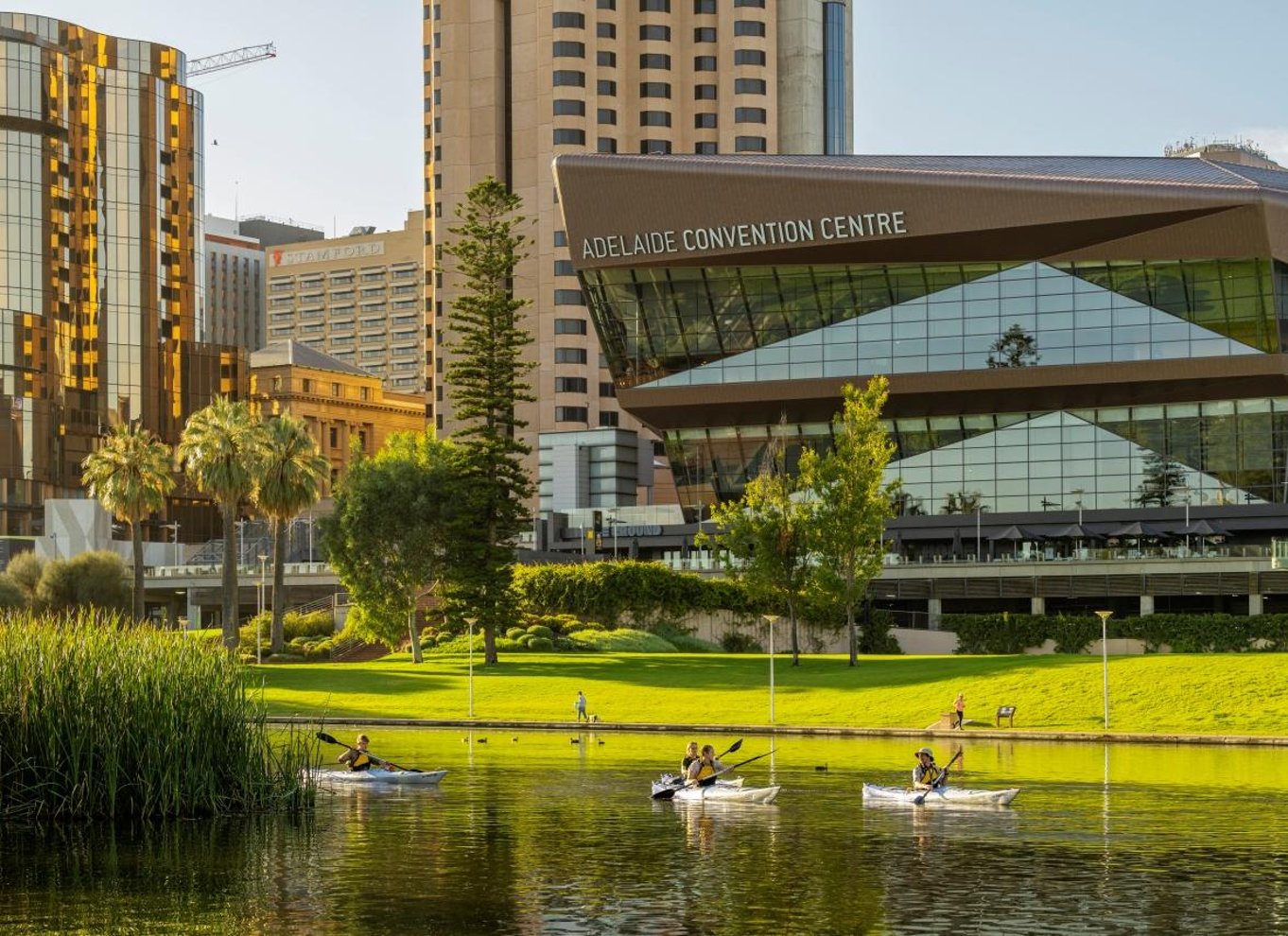 Adelaide: Kajakoplevelse i byen