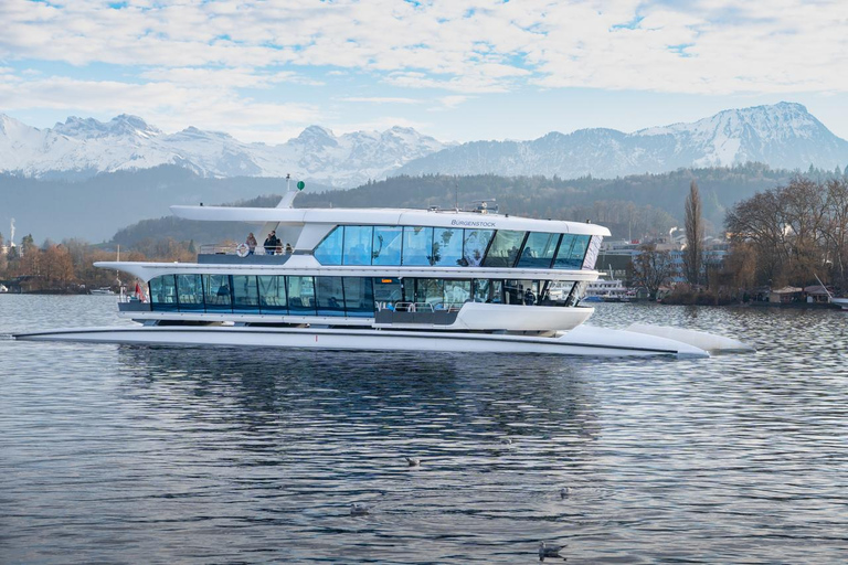 Lucerne: Lake Cruise & Old Town Tour w/ Guide & Photographer