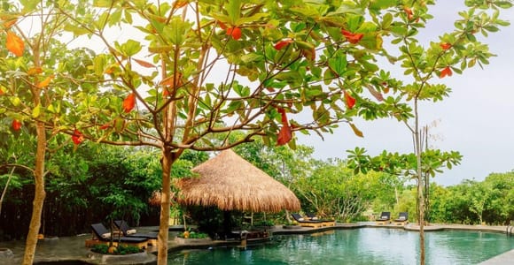 Cartagena: Day trip to Eteka Beach in Tierra Bomba with lunch
